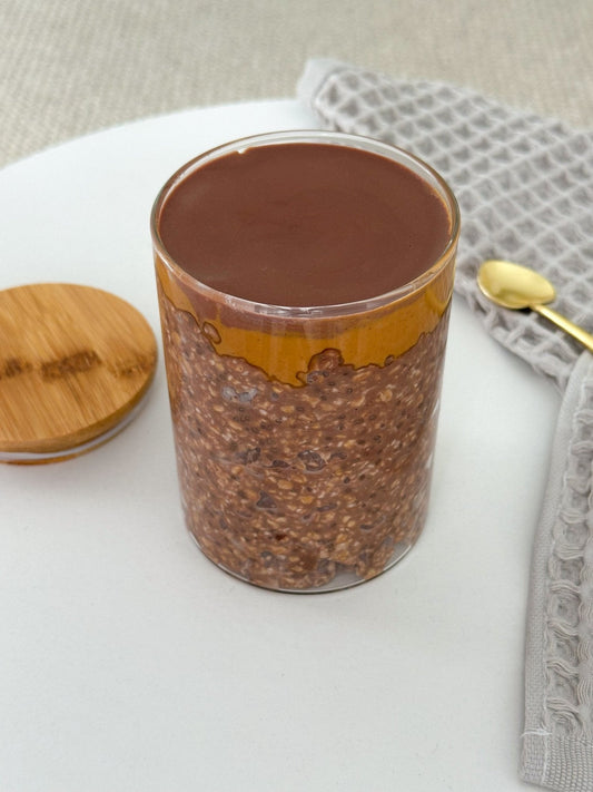 Peanut Butter Cup Overnight Oats - Made Monday