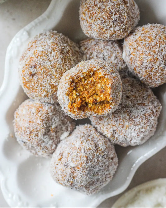 Carrot Cake Bliss Balls