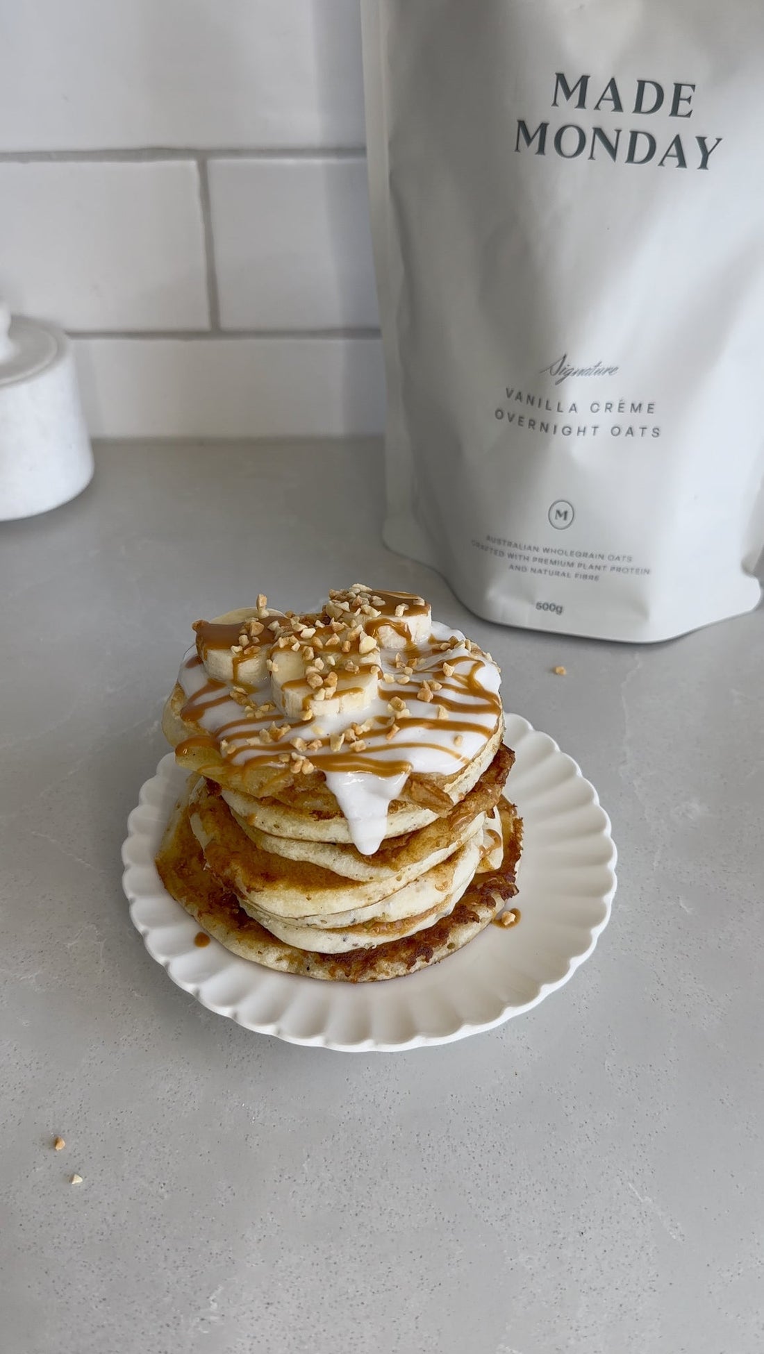 Biscoff Swirl Pancakes