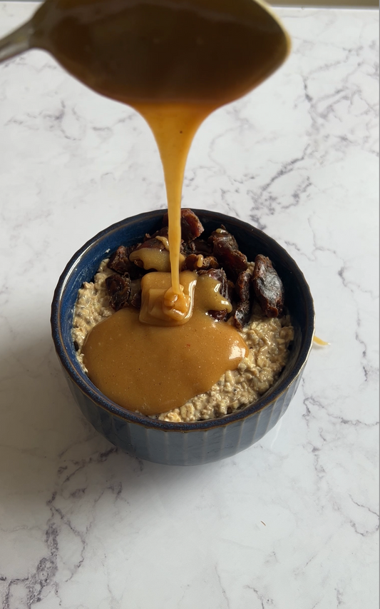 Sticky Toffee Pudding Overnight Oats
